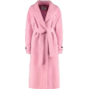 Msgm Pink belted coat - Jacket - coats - 