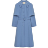 Mulberry Ashleigh Coat Blue - Jacken und Mäntel - 