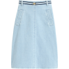 Mulberry Skirts Blue - Gonne - 