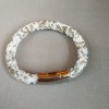 Multicolor women's bracelet Bead crochet - Ilustracje - $21.00  ~ 18.04€