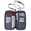 Multipurpose Neck Travel Wallet Passport Wallet Holder Travel Organizer Clutch Women&Men - Accessories - $18.88  ~ £14.35
