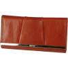 Mundi  Kenneth Cole Barcelona  Leather Flap Clutch Red - Schnalltaschen - $55.10  ~ 47.32€