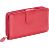 Mundi Big Fat Wallet Tab Clutch Red - Wallets - $29.99 