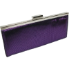 Mundi Glitterati Framed Clutch Purple - Clutch bags - $12.77 