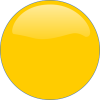 Mustard Yellow Round Fill - Predmeti - 