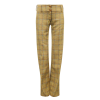 Mustard Check Tweed Trousers - Capri & Cropped - £375.00  ~ ¥55,533