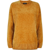 Mustard Chenille Slouchy Jumper New Look - Swetry - 