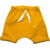 Mustard Yellow Toddler Harem Shorts, Boy - Shorts - 