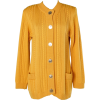 Mustard cardigan yves saint laurent1980s - 开衫 - 