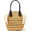 Muuñ Tina woven-grass basket bag - Kleine Taschen - 