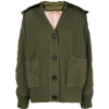 Nº21 Chunky knit bomber jacket - Jacket - coats - 