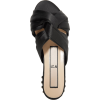 N°21 Knotted leather slides - Flats - 