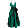 N°21 Nº21 Bow Detail Evening Dress - Gre - sukienki - 