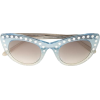 Nº21 embellished cat-eye sunglasses - Темные очки - 