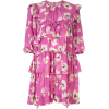 Nº21 floral print tiered mini dress - sukienki - 