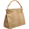 NAILAH Classic Beige Faux Crocodile Top Single Handle Handbag Bag Office Tote Satchel Purse Handbag Bag - Hand bag - $25.50 