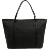 NALANI Chic Oversize Faux Snake Top Double Handle Shopper Tote Hobo Handbag Weekender Shoulder Bag Black - Hand bag - $19.99 