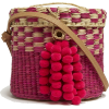 NANNACAY straw cross-body bucket bag - Mensageiro bolsas - 