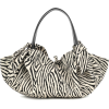 NANUSHKA Inda Mini zebra-print tote - Hand bag - 