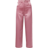 NANUSHKAMarfa satin straight-leg pants - Calças capri - 