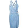 NANUSHKA belted denim dress - 连衣裙 - 