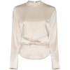 NANUSHKA blouse ceinturée à col montant - Camisas manga larga - $377.00  ~ 323.80€