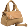 NARDA Faux Snake Skin Top Double Handles Doctor Style Satchel Office Tote Hobo Handbag Purse Shoulder Bag Khaki - Hand bag - $29.50 