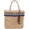 NATURAL STRAW SHOULDER TOTE - Torbice - 