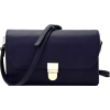 NAVY FRONT FLAP CROSSBODY HANDBAG - Hand bag - $62.00  ~ £47.12