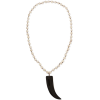 NECKLACE WITH HORN PENDANT - Halsketten - $95.00  ~ 81.59€