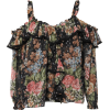 NEEDLE & THREAD Paradise Rose Shimmer To - Camisa - longa - 