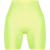 NEON BIKE SHORTS - 短裤 - 