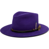 NICK FOUQUET Púrpura embellished leather - 有边帽 - 37.00€  ~ ¥288.64