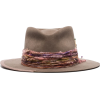 NICK FOUQUET ribbon-trimmed fedora hat - Klobuki - 
