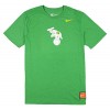 NIKE Men's Oakland Athletics Tri-Blend Cooperstown Logo T-Shirt Large Green - Рубашки - короткие - $34.99  ~ 30.05€
