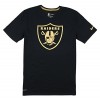 NIKE Men's Oakland Raiders Gold Collection Dri-Fit T-Shirt Small Black Gold - Shirts - $29.99 
