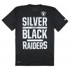 NIKE Men's Oakland Raiders Silver and Black Dri-Fit T-Shirt Small Black Gray - Koszule - krótkie - $24.99  ~ 21.46€