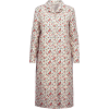 NINA RICCI Floral-print silk-twill coat - Kurtka - 