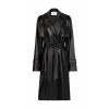 NINA RICCI Mid-Long Leather Trenchcoat - Jakne i kaputi - 