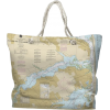 NJ Nautical Chart Tote BagWhether - ハンドバッグ - 