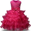 NNJXD Girl Dress Kids Ruffles Lace Party Wedding Dresses - Dresses - $7.49 