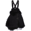 NOIR KEI NINOMIYA black dress - sukienki - 
