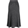 N.Peal pleated cashmere midi skirt - Юбки - 