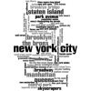 NY City - 插图用文字 - 