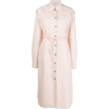 Nanushka tied-waist cotton shirt dress - 连衣裙 - $740.00  ~ ¥4,958.25