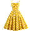 Natural Color Dot Daily - Dresses - 
