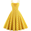 Natural Color Dot Daily - Vestidos - 