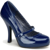 Navy Blue Pinup Couture Maryjane Pump - 9 - Buty - $50.00  ~ 42.94€