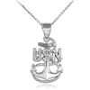Navy Necklace - Necklaces - 