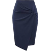Navy Skirt - Saias - 